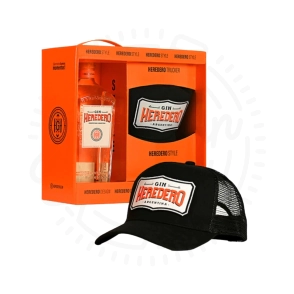 GIN HEREDERO ESTUCHE + GORRA