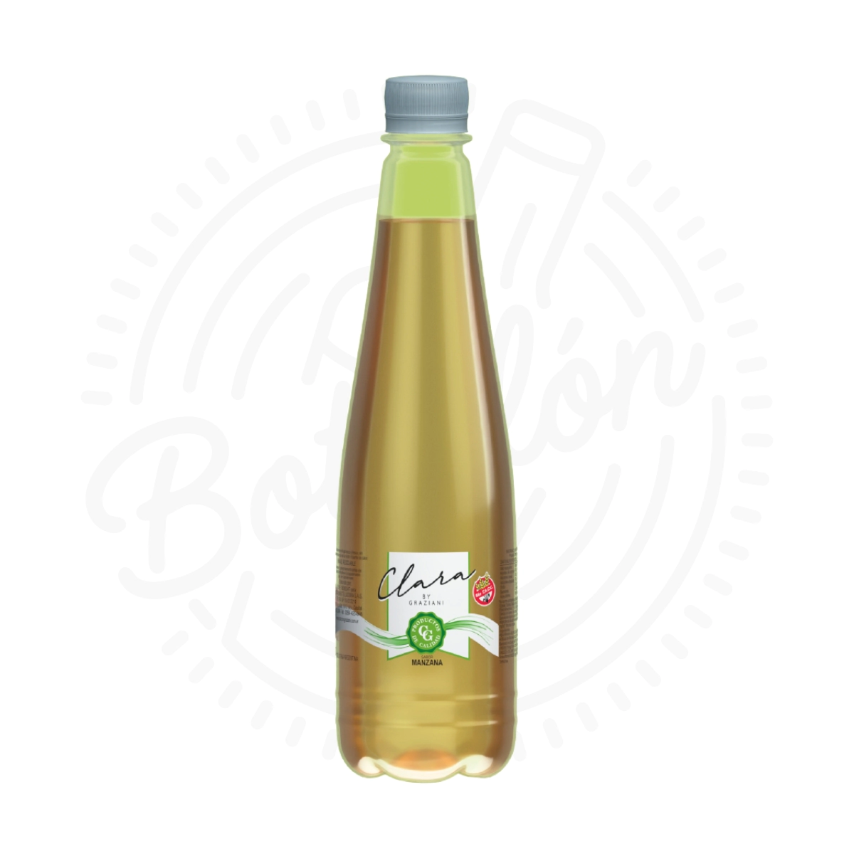 AGUA MINERAL SABORIZADA GRAZIANI MANZANA X500CC