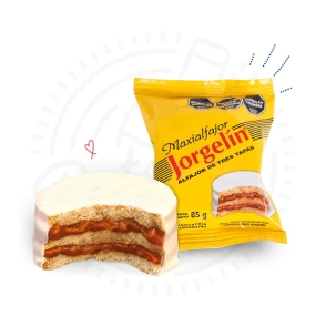 ALFAJOR MAXI JORGELIN GLACEADO X24U X85GR