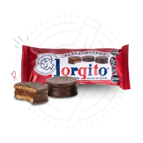 ALFAJORCITOS JORGITO CHOCOLATE NEGRO X6U
