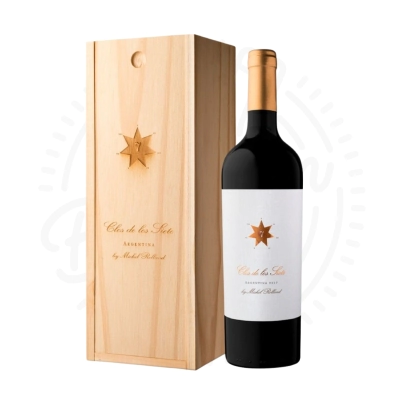 CLOS DE LOS SIETE BLEND ESTUCHE DE MADERA