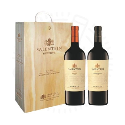 ESTUCHE SALENTEIN MALBEC-CABERNET SAUVIGNON X2