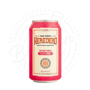 GIN HEREDERO LATA POMELO ROSADO X354CC